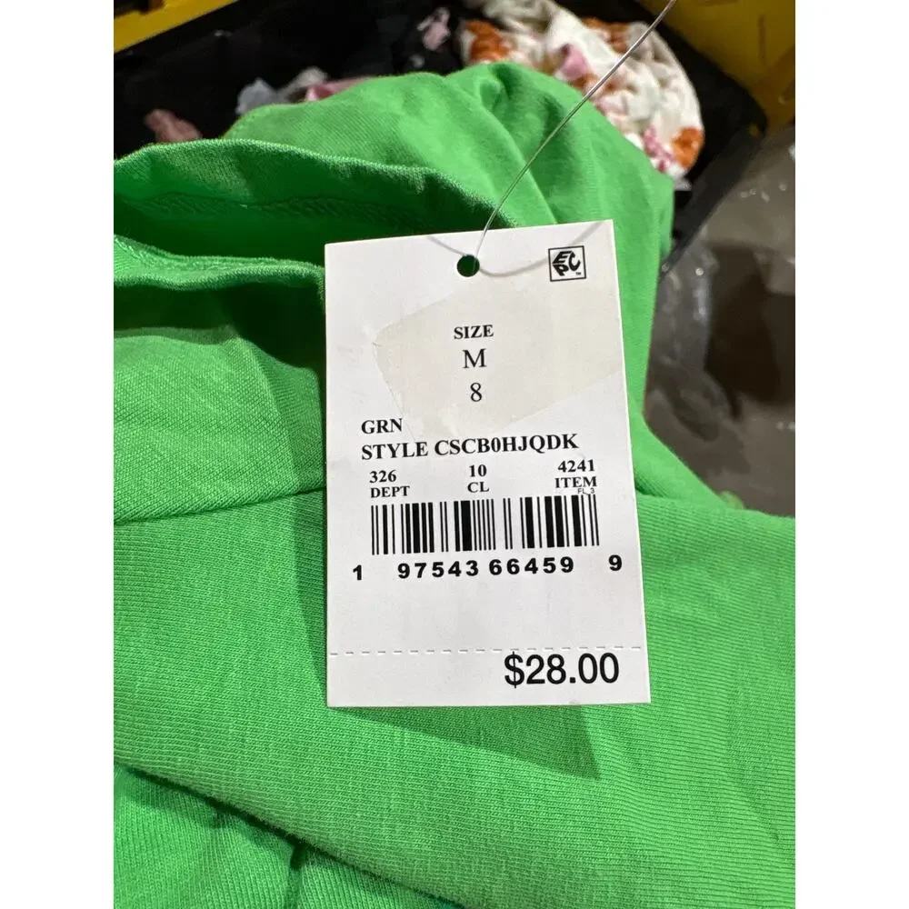 Care Bears Green Shamrock Dress w Hood, Size Youth M, NWT